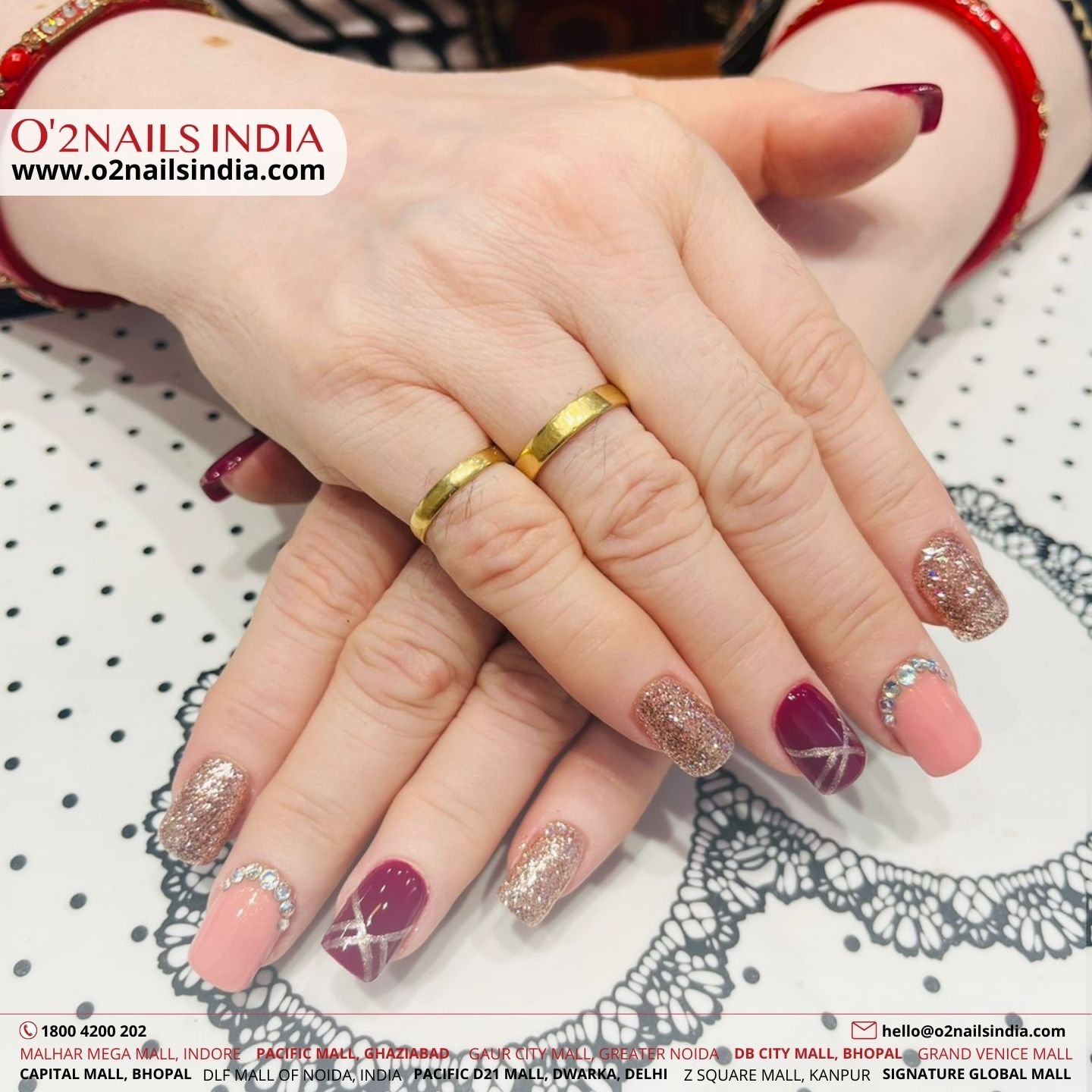 20 Best Bridal Nail Art Designs for Brides-to-be