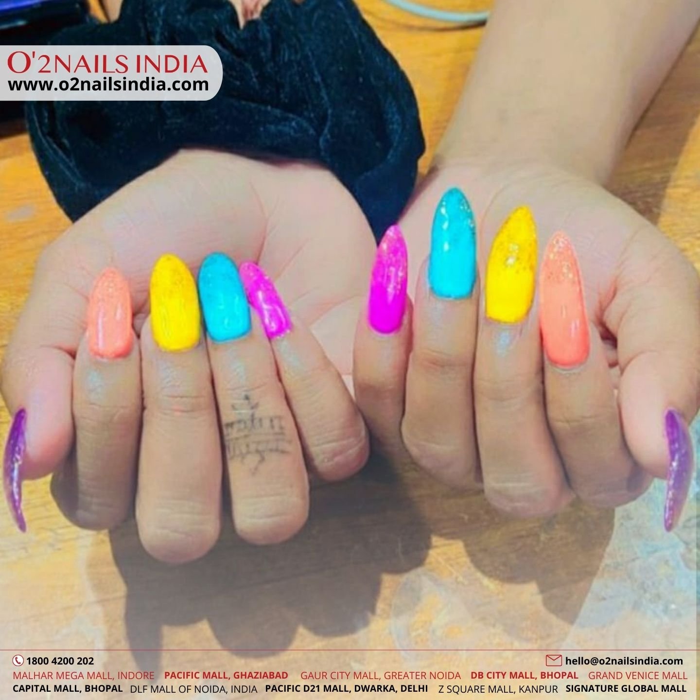 Top 30 Cute Two Colored Nail Design Ideas (2023 Update) | Nail designs,  Nails, Unique manicure